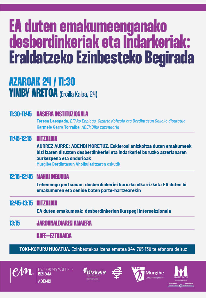 Adembi jornada mujer y esclerosis múltiple