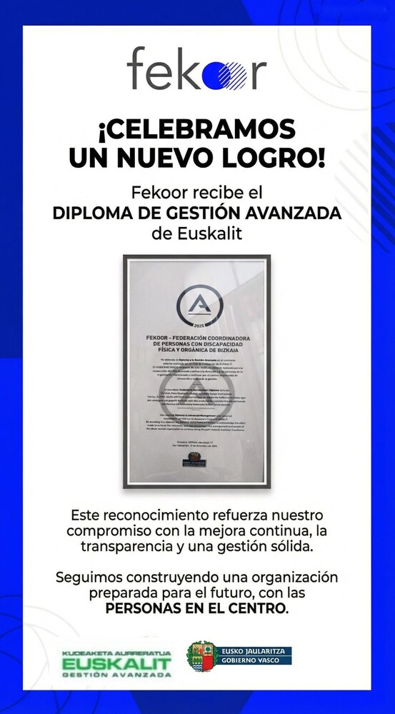 Certificado de Gestión Avanzada de Euskalit