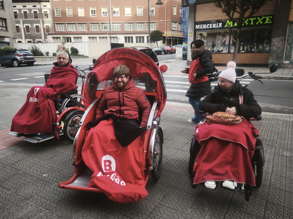 Paseo en bici adaptada