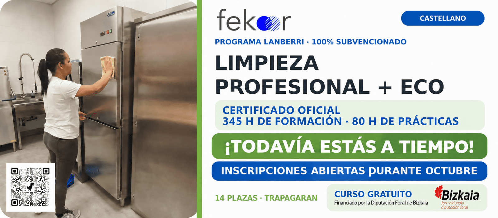 Curso de limpieza profesional de Lanberri